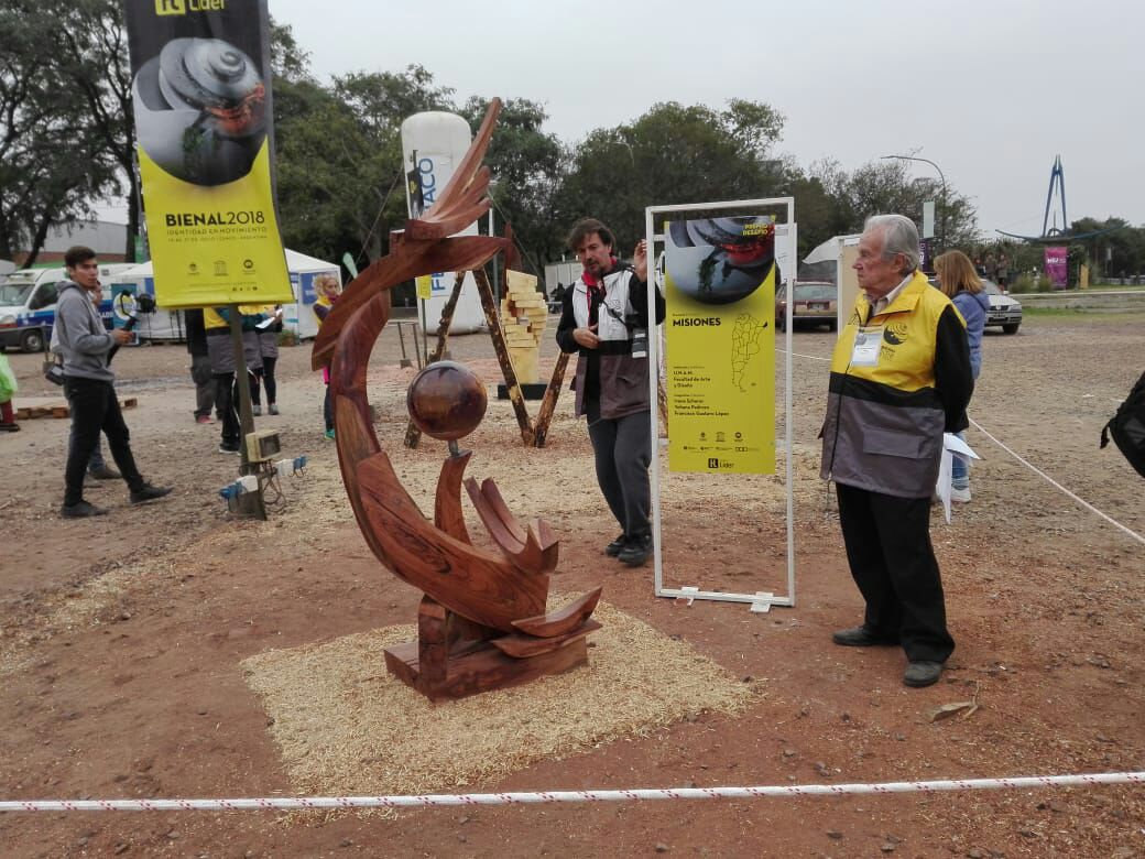 Alumnos de la Facultad de Arte de Ober ganaron un premio en la