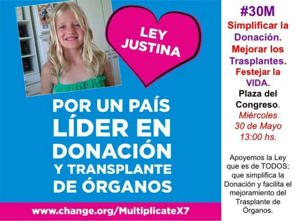 Se reglamentó la Ley Justina Primera Edición