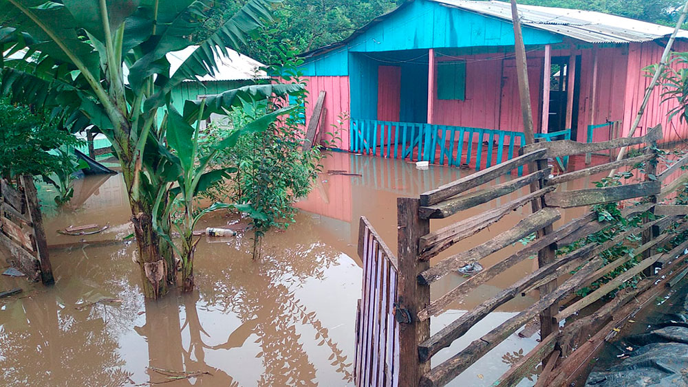 En Misiones Unas Familias Fueron Evacuadas Por La Crecida Del R O