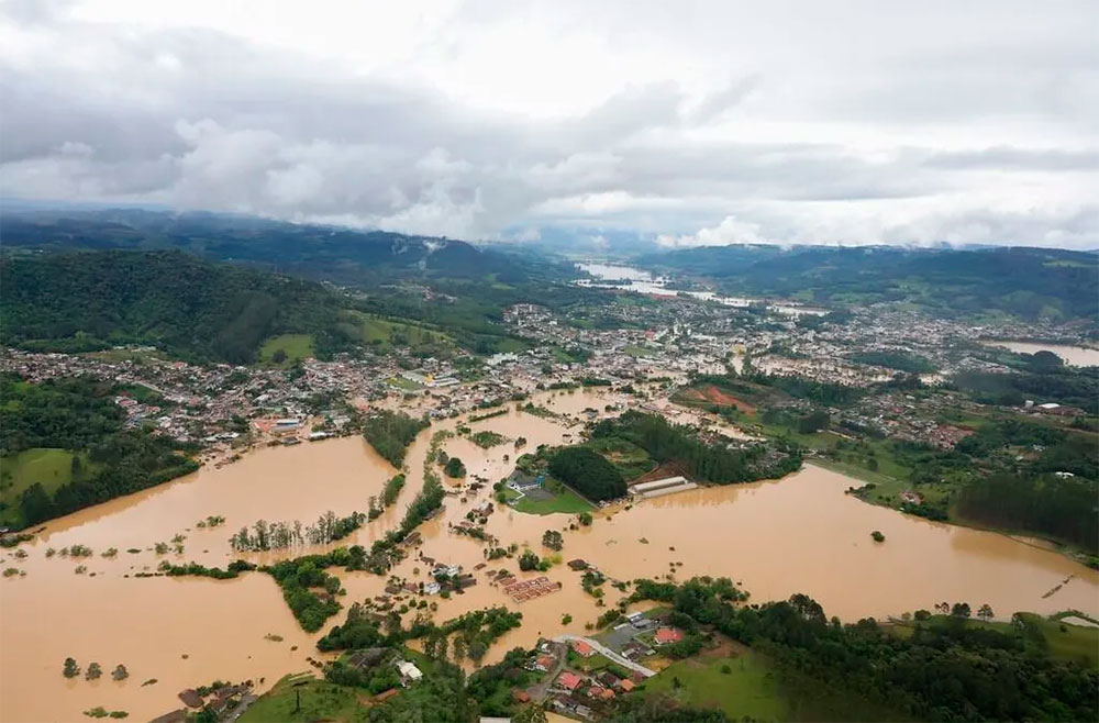 Brasil Por El Temporal Previsto En Santa Catarina Declararon Estado