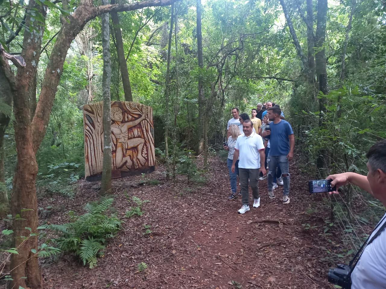 Ap Stoles Inauguraron El V A Crucis En La Reserva Ecol Gica Tupamba