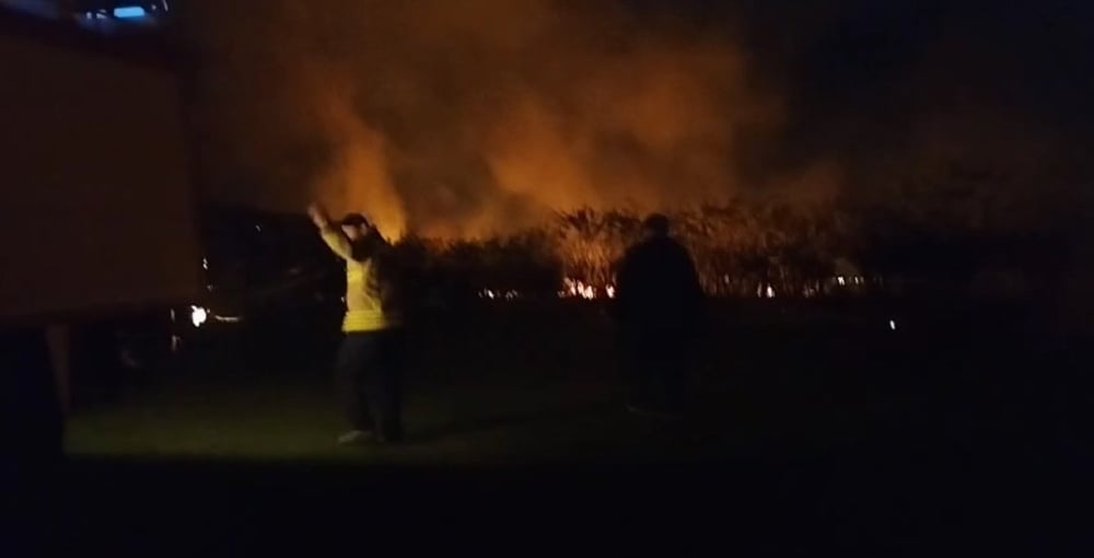 Paraguay Incendio De Gran Magnitud En Inmediaciones Del Club AguaVista