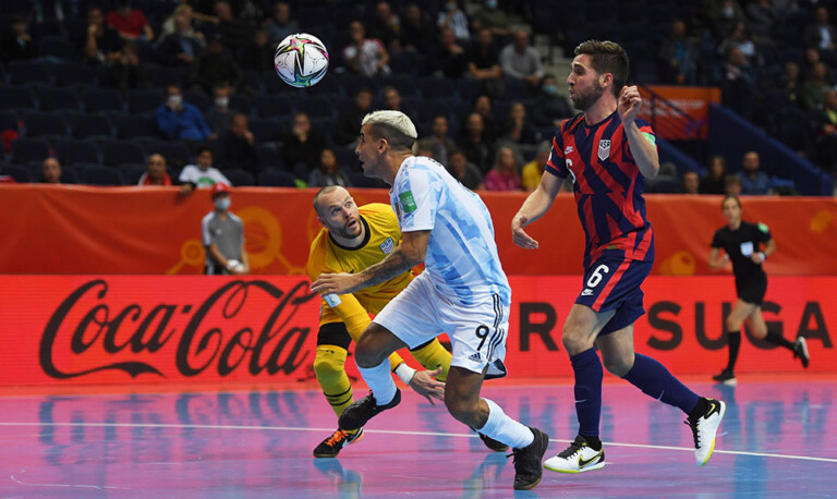 Mundial de Futsal: arrolladora goleada de Argentina en su ...