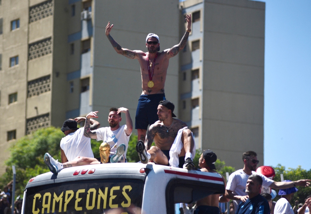 Cerca de 5 millones de hinchas en un festejo hist rico Primera