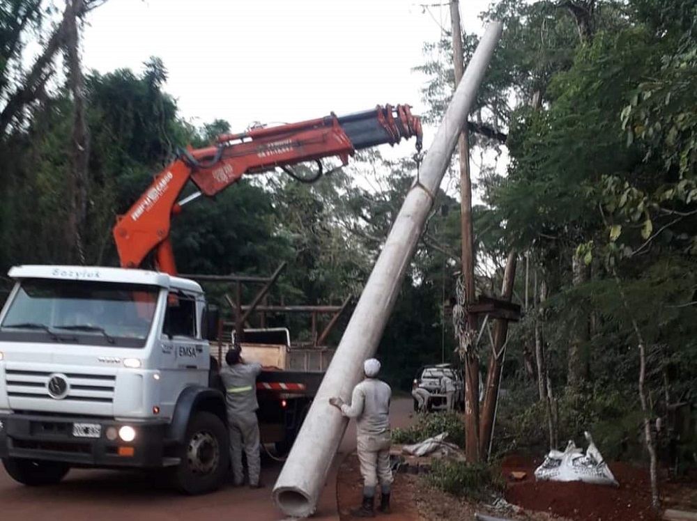 “En dos años se invirtieron más de 2 millones de pesos en obras de energía en Puerto Iguazú”