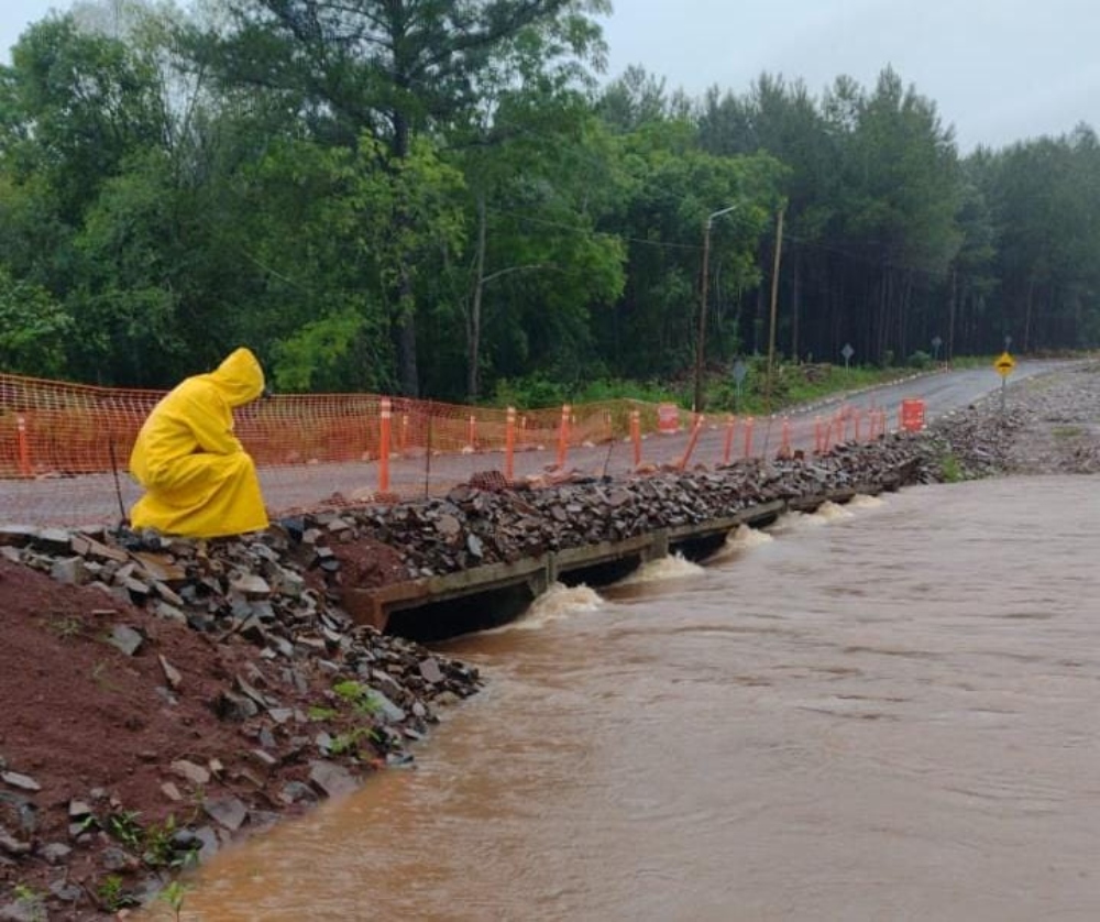 Tras las inundaciones, “estamos accionando para restablecer todos los pasos y mejorar nuestros caminos terrados”