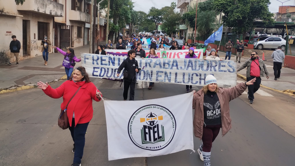 Docentes: el Gobierno convocó a mesa técnica salarial a cambio de que cesen las movilizaciones