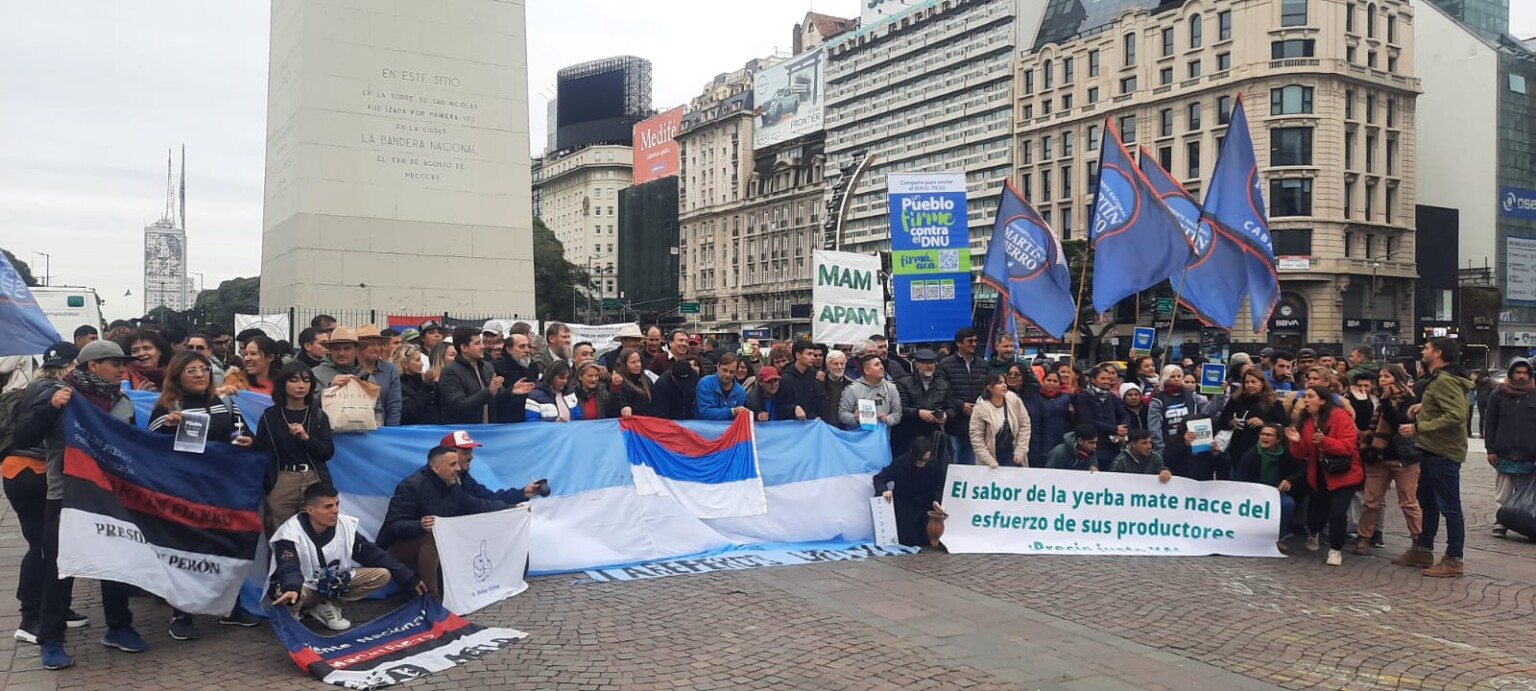 Yerbatazo en Buenos Aires: “Fue un día histórico para los productores misioneros”