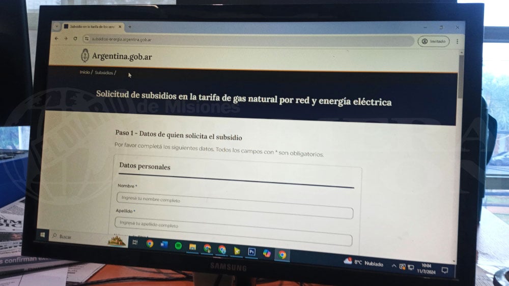 Insisten en que los misioneros se inscriban “con tiempo” al subsidio de energía