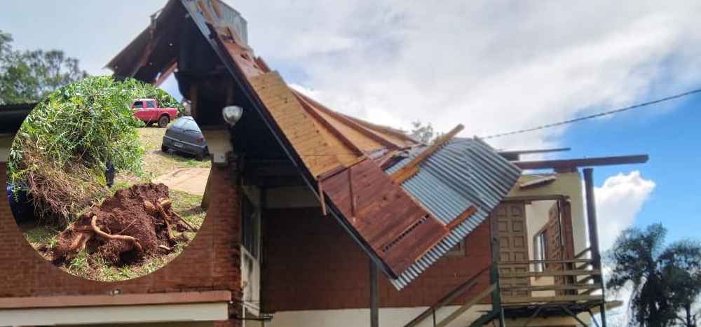 “Creemos que lo que pasó en Montecarlo fue un tornado por la velocidad del viento y el daño”