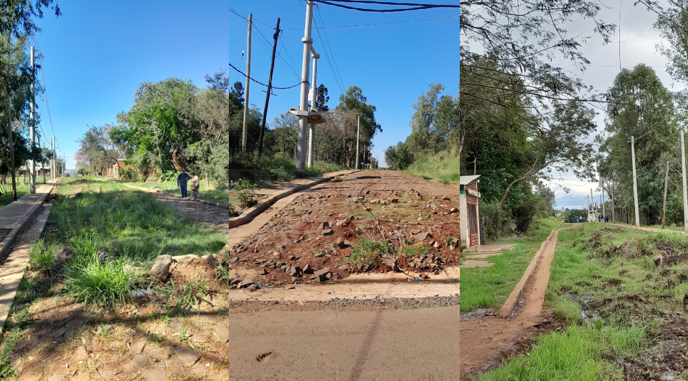 Aislados: vecinos denuncian el estado intransitable de calles en barrio Fátima