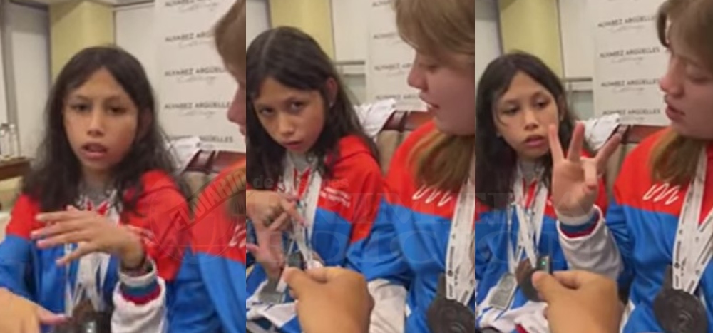 Mía Fagundez y Paloma Gamarra, ganadoras de medallas de plata en natación adaptada y ejemplos de inclusión