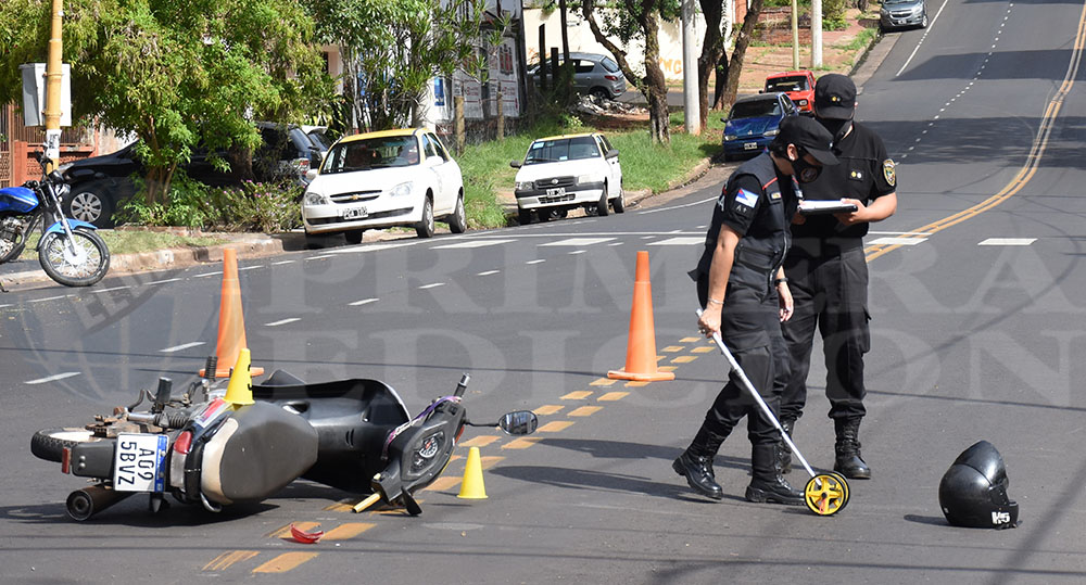 Misiones, primera en cantidad de muertes en siniestros de motos