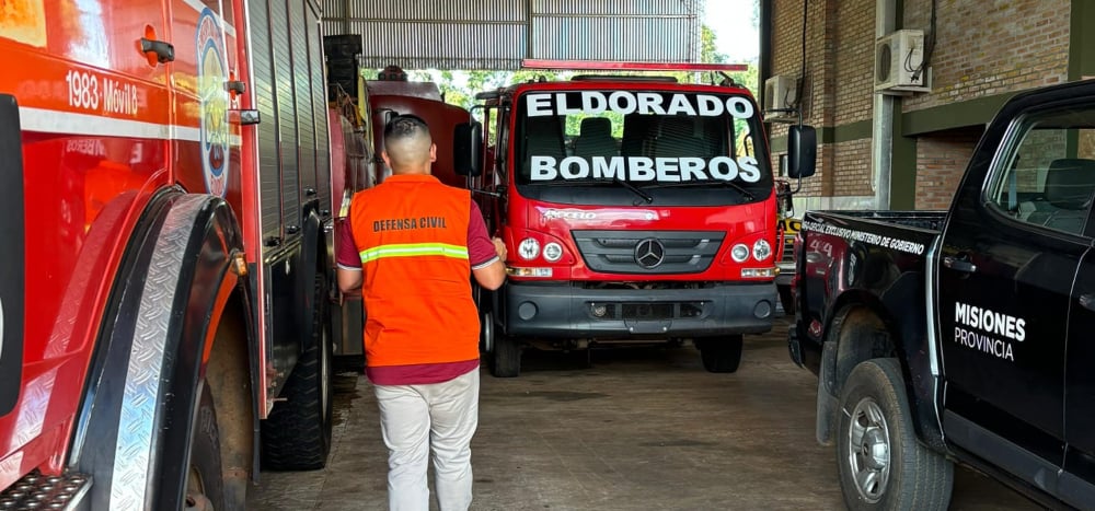 La Provincia envió una inspección a Bomberos de Eldorado sin intervenirla