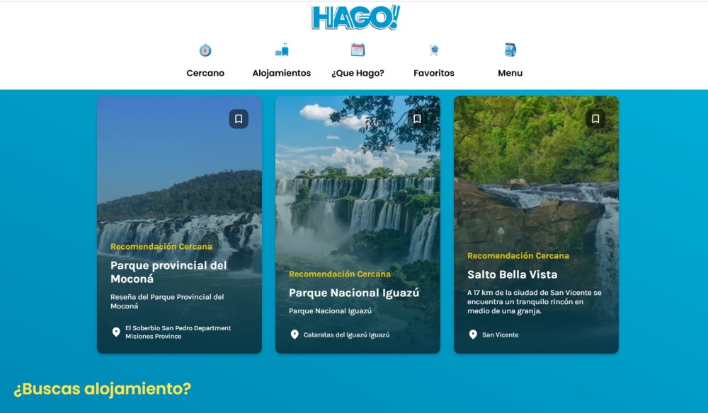 “Hago”, la App gratuita que te conecta con los lugares más bonitos de la tierra colorada