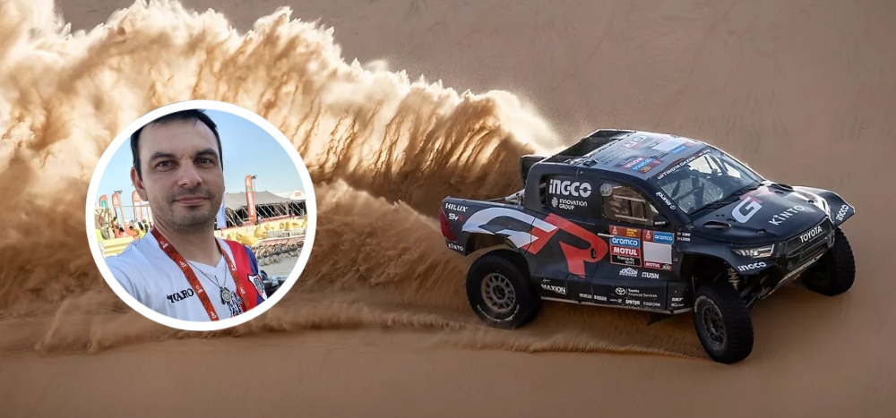 Periodista misionero se prepara para cubrir el rally Dakar en Arabia Saudita