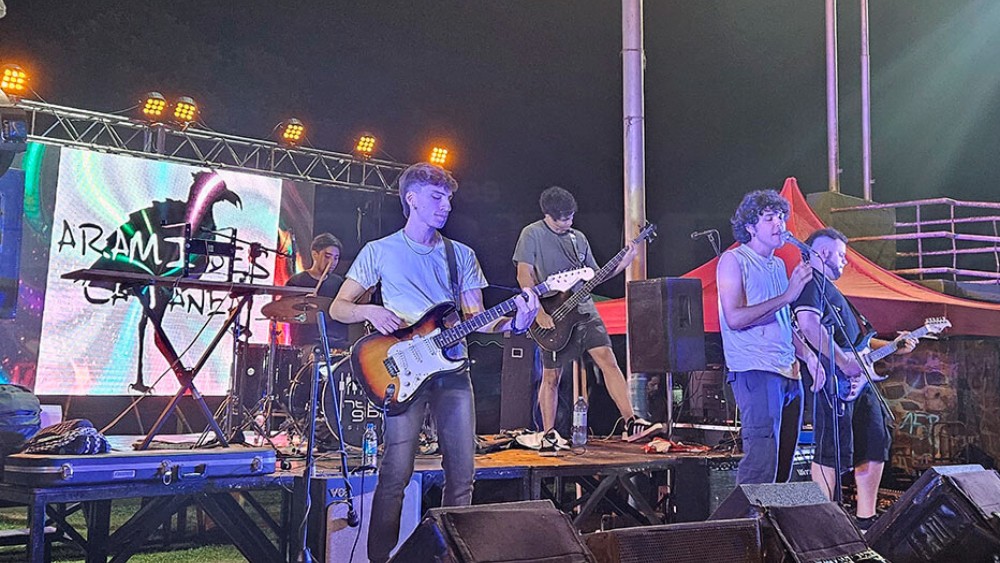 Aramides Cajanea, el rock que pisa fuerte en la escena local